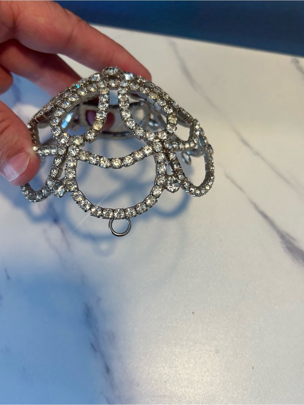Hair Bun rhinestone nest Accessory - Picture 3 of 12
